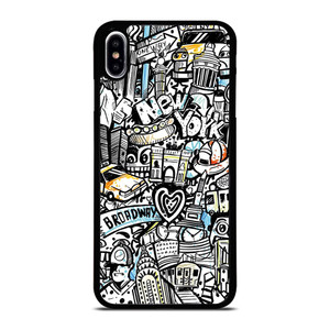 BROOKLYN NEW YORK ART iPhone XS Max Case Cover