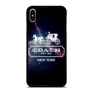COACH NEW YORK NEBULA LOGO iPhone XS Max Case Cover COACH NEW YORK NEBULA LOGO iPhone XS Max Case Cover