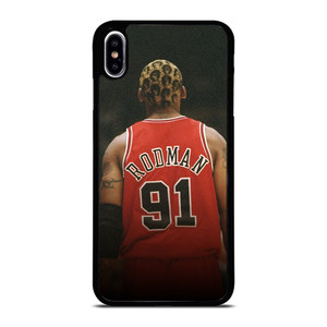DENNIS RODMAN CHICAGO BULLS NBA 2 iPhone XS Max Case Cover DENNIS RODMAN CHICAGO BULLS NBA 2 iPhone XS Max Case Cover