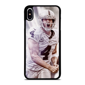 DEREK CARR LAS VEGAS RAIDERS 2 iPhone XS Max Case Cover DEREK CARR LAS VEGAS RAIDERS 2 iPhone XS Max Case Cover
