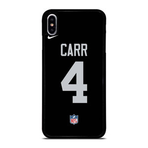 DEREK CARR LAS VEGAS RAIDERS NFL iPhone XS Max Case Cover DEREK CARR LAS VEGAS RAIDERS NFL iPhone XS Max Case Cover