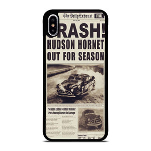 DOG HUDSON HORNET CARS MAGAZINE iPhone XS Max Case Cover