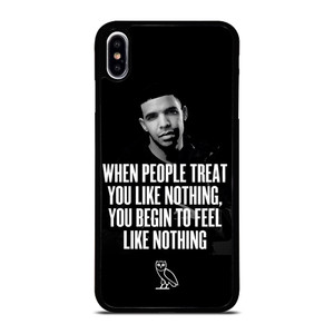 DRAKE RAPPER QUOTES iPhone XS Max Case Cover DRAKE RAPPER QUOTES iPhone XS Max Case Cover