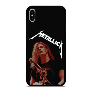 JASON NEWSTED METALLICA LOGO iPhone XS Max Case Cover