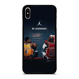 KOBE BRIANT X MICHAEL JORDAN LEGENDARY iPhone XS Max Case Cover KOBE BRIANT X MICHAEL JORDAN LEGENDARY iPhone XS Max Case Cover