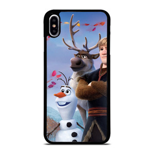 KRISTOFF SVEN OLAF DISNEY FROZEN iPhone XS Max Case Cover KRISTOFF SVEN OLAF DISNEY FROZEN iPhone XS Max Case Cover