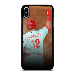 KYLE SCHWARBER PHILADELPHIA PHILLIES iPhone XS Max Case Cover