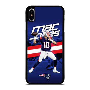 MAC JONES NEW ENGLAND PATRIOT FOOTBALL iPhone XS Max Case Cover