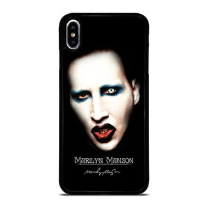 MARILYN MANSON SINGER SCARY iPhone XS Max Case Cover