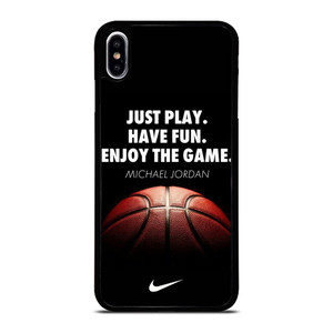 MICHAEL JORDAN BASKETBALL NIKE iPhone XS Max Case Cover