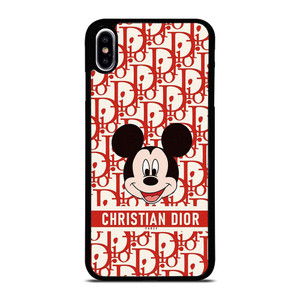 MICKEY MOUSE CHRISTIAN DIOR PARIS iPhone XS Max Case Cover