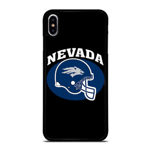 NEVADA WOLF PACK FOOTBALL HELMET iPhone XS Max Case Cover