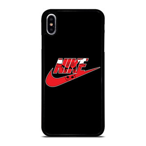 NIKE CHICAGO BULLS SWOOSH iPhone XS Max Case Cover