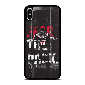 NORTH CAROLINA WOLFPACK FOOTBALL iPhone XS Max Case Cover