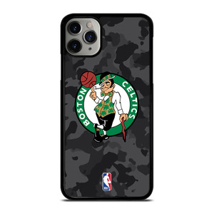 BOSTON CELTICS BLACK CAMO iPhone 11 Pro Max Case Cover