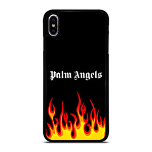 PALM ANGELS GRAFFITI FLAMES iPhone XS Max Case Cover