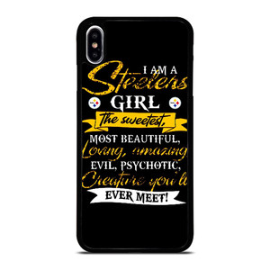 PITTSBURGH STEELERS GIRL FANS iPhone XS Max Case Cover
