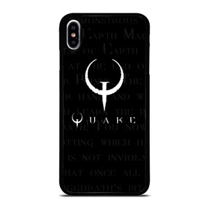 QUAKE GAMES LOGO 2 iPhone XS Max Case Cover