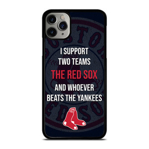 BOSTON RED SOX MLB BASEBALL BANTER FANS 2 iPhone 11 Pro Max Case Cover