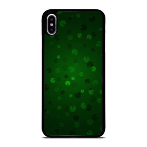 SAINT PATRICKS SHAMROCK LEAF iPhone XS Max Case Cover