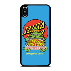 SANTA CRUZ SKATEBOARD X NINJA TURTLES iPhone XS Max Case Cover SANTA CRUZ SKATEBOARD X NINJA TURTLES iPhone XS Max Case Cover