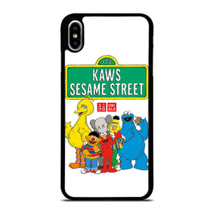 SESAME STREET MUPPETS X KAWS UNIQLO iPhone XS Max Case Cover