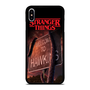 STRANGER THINGS WELCOME TO HAWKINS iPhone XS Max Case Cover