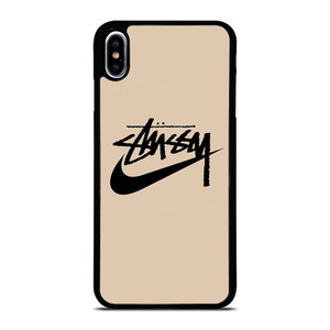 STUSSY NIKE BROWN iPhone XS Max Case Cover
