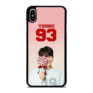 SUGA MIN YOONGIN BTS BANGTAN BOYS iPhone XS Max Case Cover