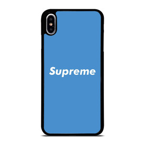 SUPREME BLUE iPhone XS Max Case Cover