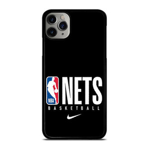 BROOKLYN NETS NBA BASKETBALL LOGO iPhone 11 Pro Max Case Cover