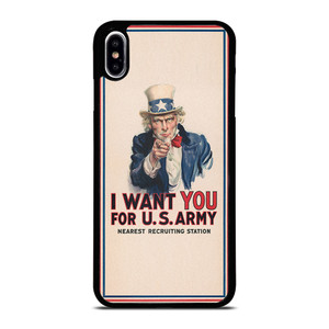 UNCLE SAM UNITED STATES ARMY iPhone XS Max Case Cover