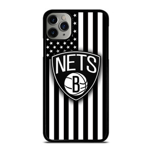 BROOKLYN NETS NBA USA FLAG iPhone 11 Pro Max Case Cover
