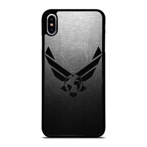 USAF UNITED STATES AIR FORCES LOGO METAL iPhone XS Max Case Cover