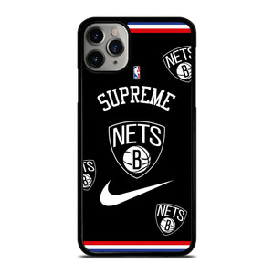 BROOKLYN NETS NBA X SUPREME NIKE iPhone 11 Pro Max Case Cover