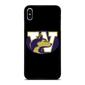 WASHINGTON HUSKIES FOOTBALL SYMBOL iPhone XS Max Case Cover WASHINGTON HUSKIES FOOTBALL SYMBOL iPhone XS Max Case Cover