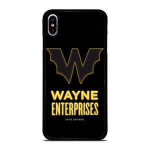 WAYNE ENTERPRISES BATMAN LOGO iPhone XS Max Case Cover