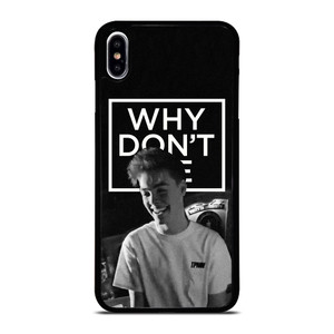 ZACH HERRON WHY DONT WE LOGO iPhone XS Max Case Cover