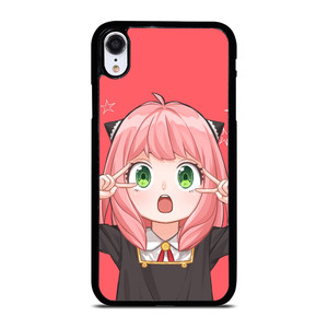ANYA SPY X FAMILY PINK iPhone XR Case Cover ANYA SPY X FAMILY PINK iPhone XR Case Cover