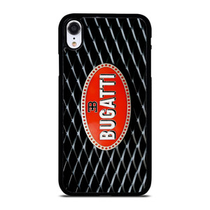 BUGATTI CARS METAL EMBLEM iPhone XR Case Cover