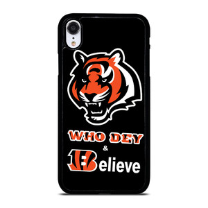 CINCINNATI BENGALS FOOTBALL WHO DEY iPhone XR Case Cover