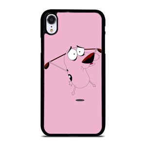 COURAGE THE COWARDLY DOG FLAT iPhone XR Case Cover