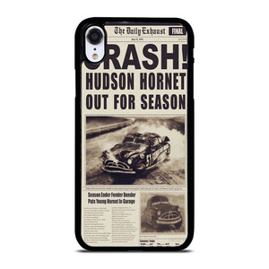 DOG HUDSON HORNET CARS MAGAZINE iPhone XR Case Cover