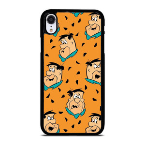 FRED FLINTSTONE CARTOON PATTERN iPhone XR Case Cover