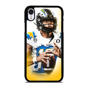 JUSTIN HERBERT LOS ANGELES CHARGERS iPhone XR Case Cover
