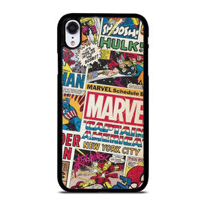 MARVEL COMICS COLLAGE iPhone XR Case Cover MARVEL COMICS COLLAGE iPhone XR Case Cover
