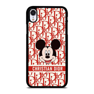 MICKEY MOUSE CHRISTIAN DIOR PARIS iPhone XR Case Cover MICKEY MOUSE CHRISTIAN DIOR PARIS iPhone XR Case Cover