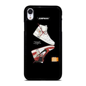 NIKE AIR JORDAN JUMPMAN OFF WHITE iPhone XR Case Cover NIKE AIR JORDAN JUMPMAN OFF WHITE iPhone XR Case Cover