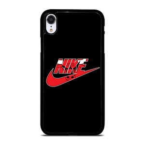 NIKE CHICAGO BULLS SWOOSH iPhone XR Case Cover NIKE CHICAGO BULLS SWOOSH iPhone XR Case Cover