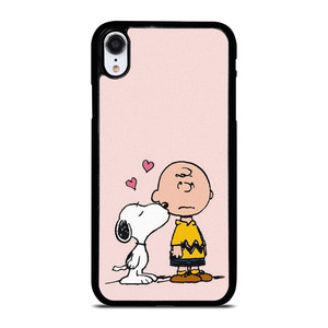 SNOOPY CHARLIE BROWN LOVE iPhone XR Case Cover